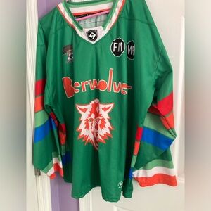 Uncommon Fit Philadelphia Beer Wolves #30 Manuele D'Alessio Jersey Sz XL NWOT